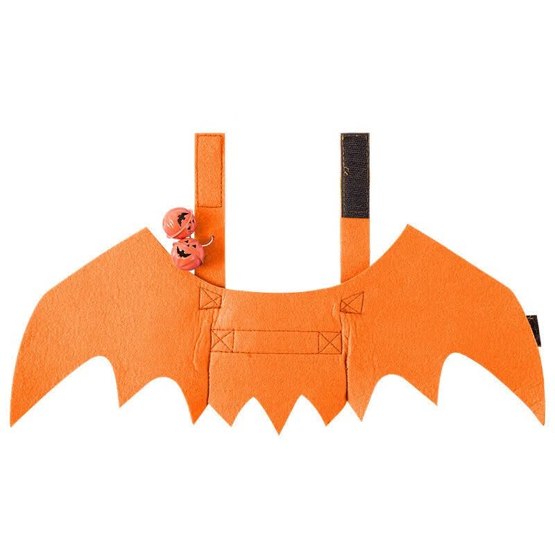 Halloween Pet Cat Dog Costume with Bat Wings