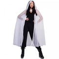 Halloween Vampire Bride Mesh Veil Cape