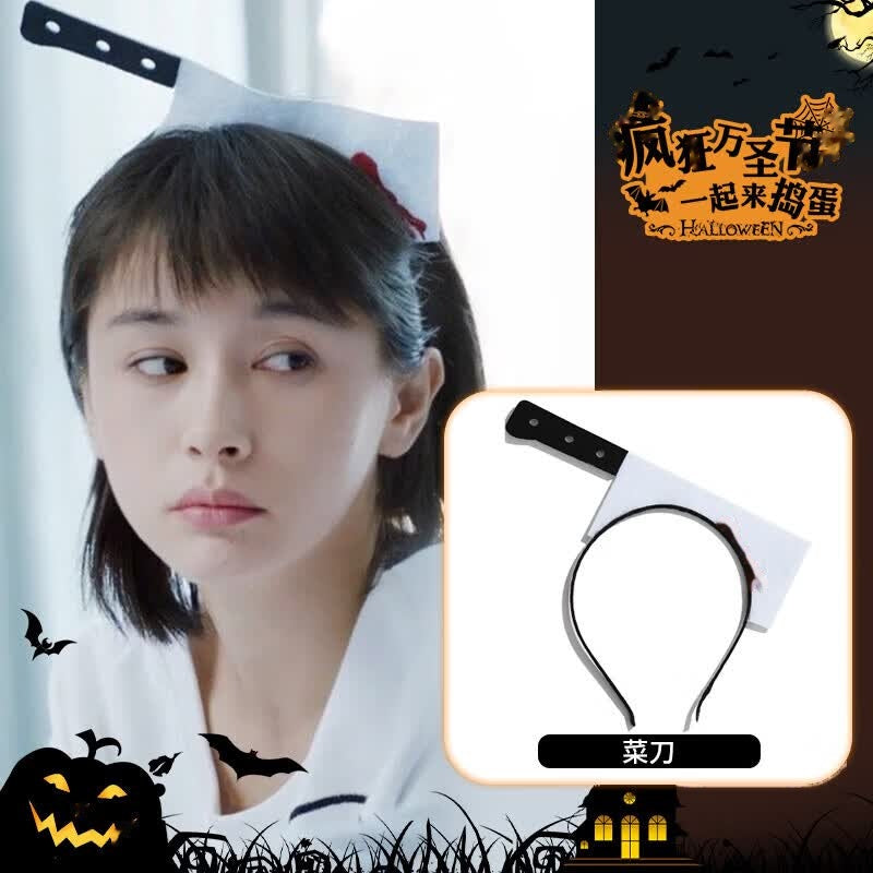Halloween Pumpkin Hair Hoop Headband