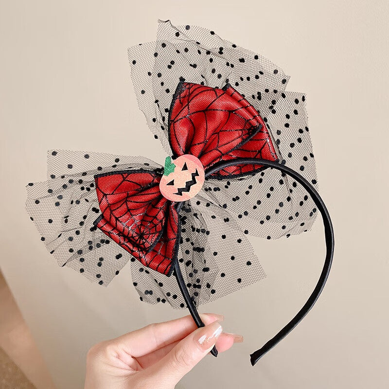 Halloween Pumpkin Hair Hoop Headband