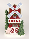 Red Windmill House