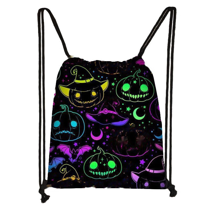 Halloween Drawstring Candy Bag