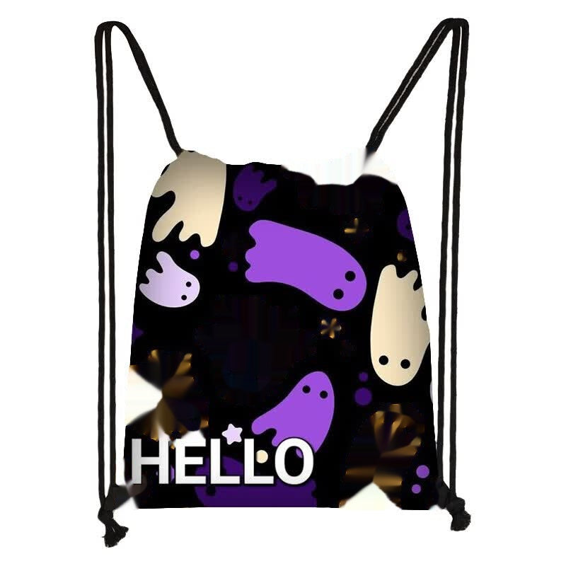 Halloween Drawstring Candy Bag