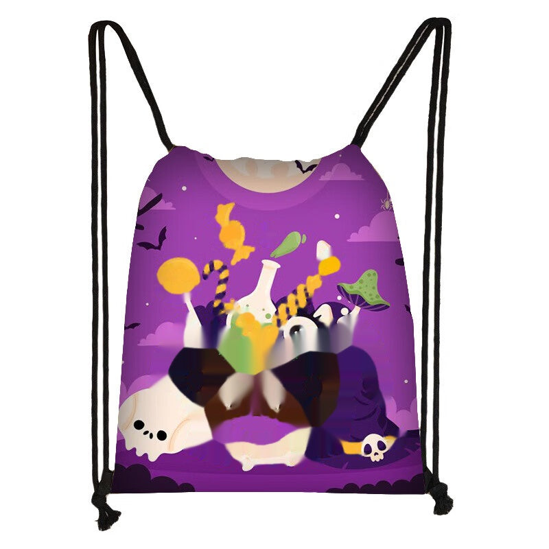Halloween Drawstring Candy Bag