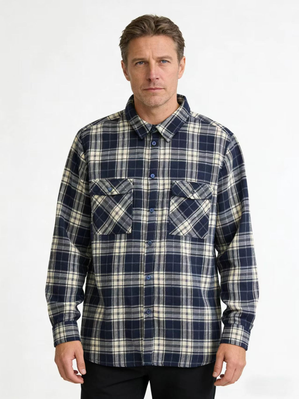 Men's Woven Flannel Shirt
