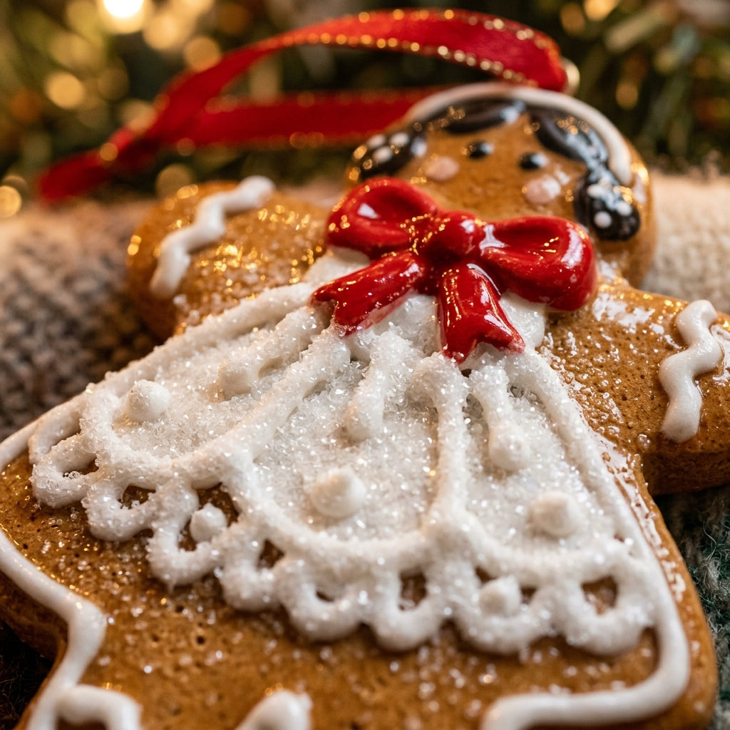 Promotional view of AZ029 - gingerbread girl details
