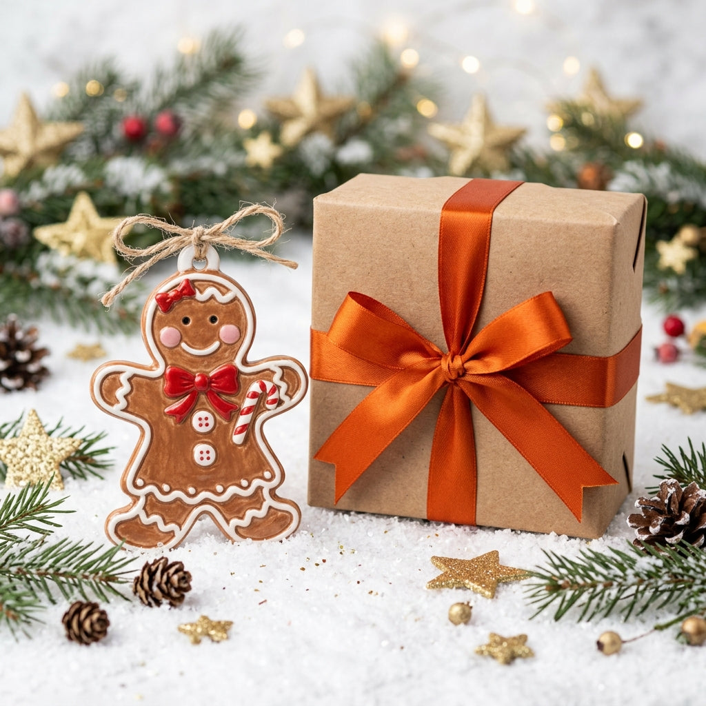Promotional view of AZ029 - gingerbread girl gift