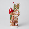 NOEL Sign - Christmas gingerbread NOEL standing sign decoration
