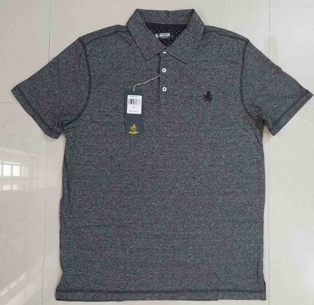 Men's Polo Shirt in Grindled Yarn
