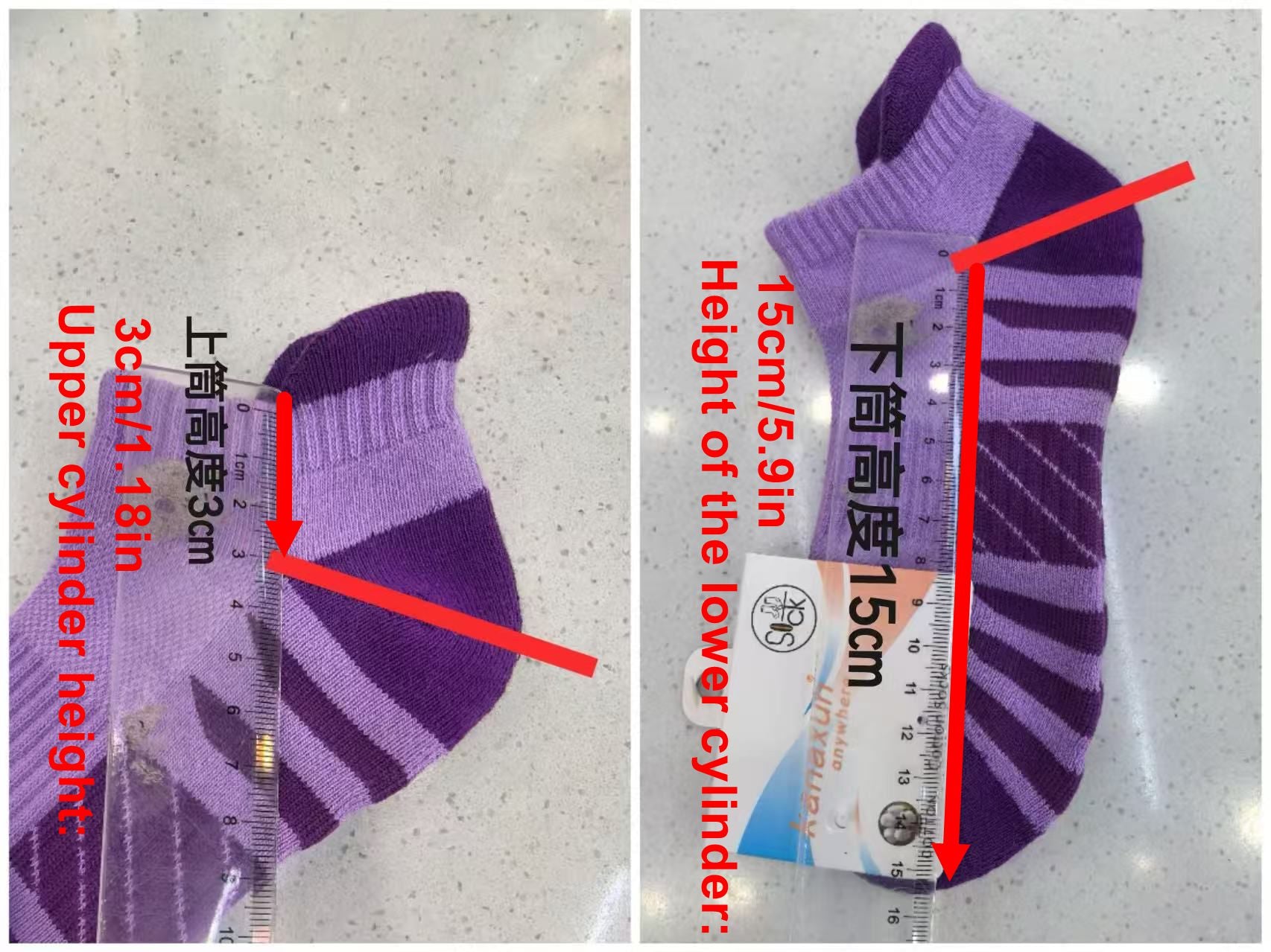 Ladies 3 Pack Cushion Foot Ankle Sports Socks