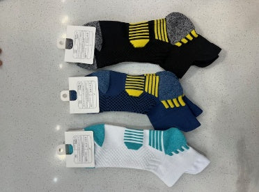 Men's 3 Pack Cushion Foot Ankle Sports Socks