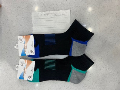 Men's 3 Pack Cushion Foot Ankle Sports Socks