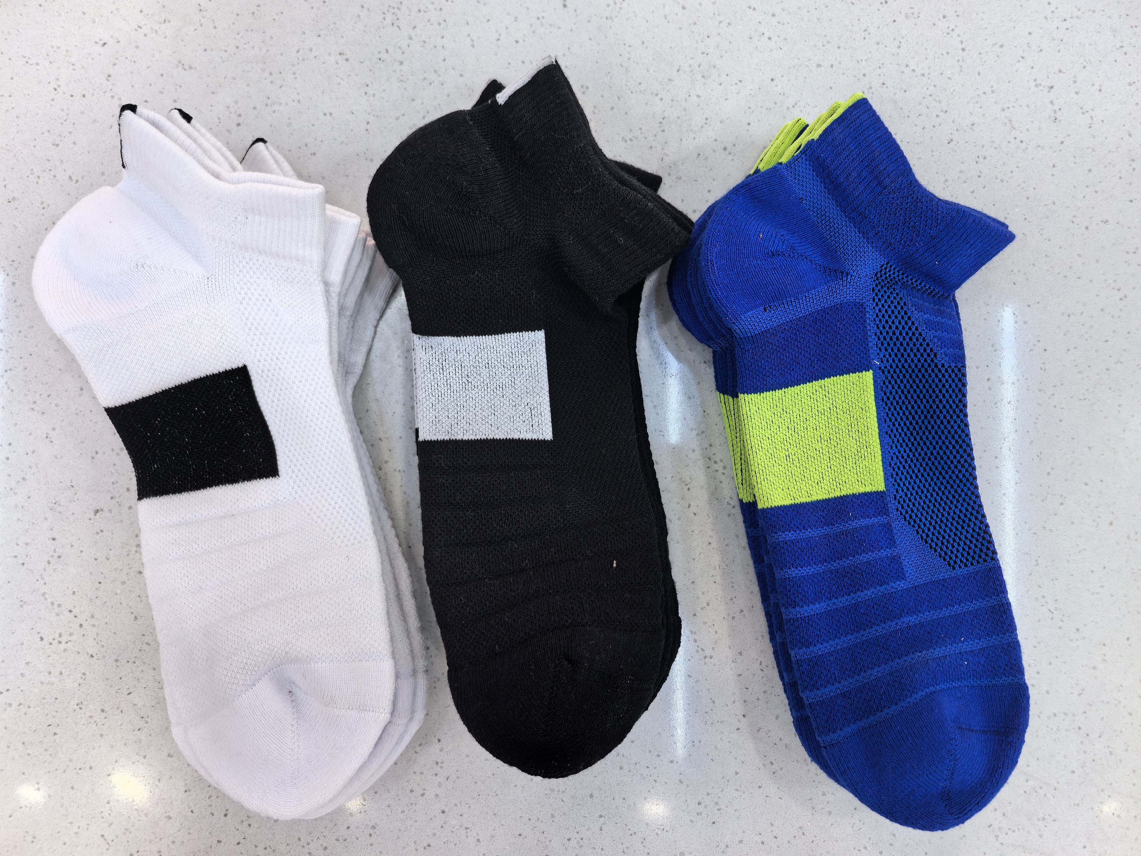 Men's 3 Pack Cushion Foot Ankle Sports Socks